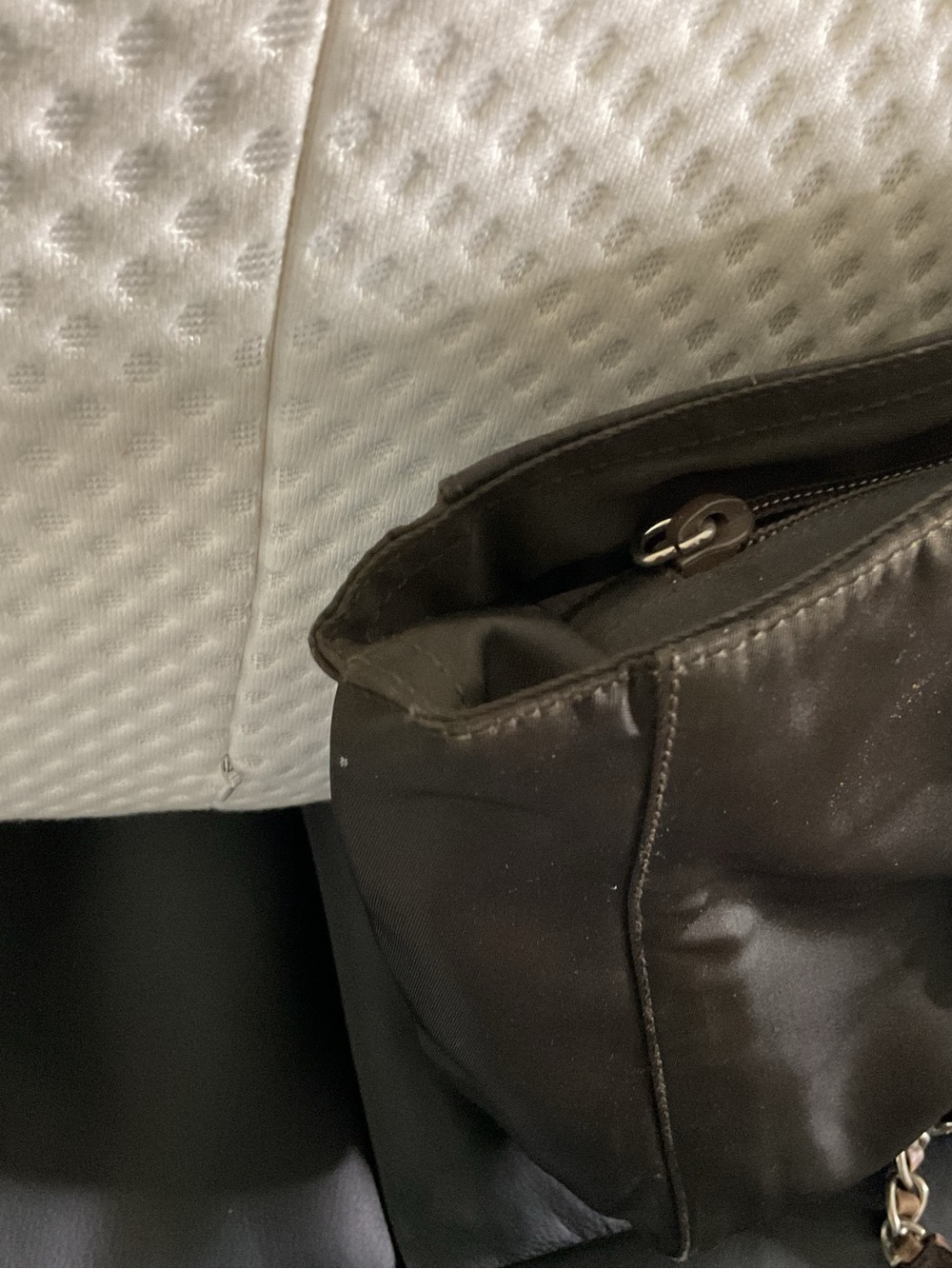 Prada Black Tote with Gold Chain Straps - Picture 16 of 16